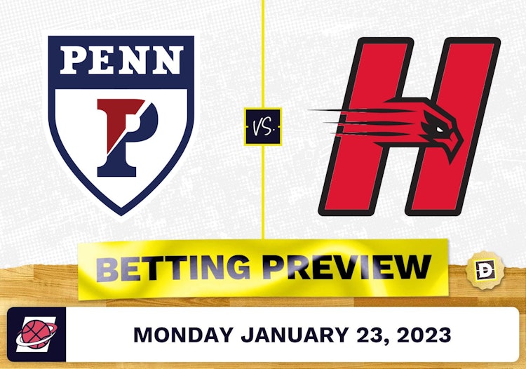 Pennsylvania vs. Hartford CBB Prediction and Odds - Jan 23, 2023