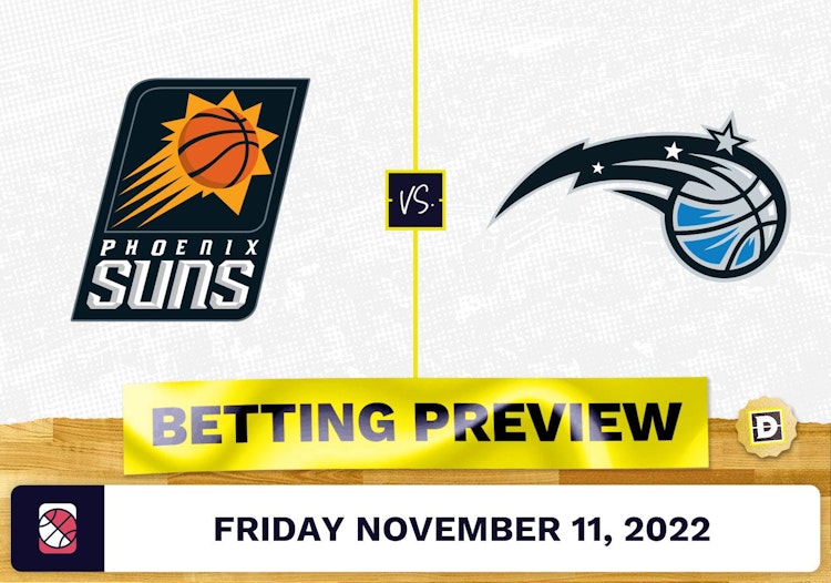 Suns vs. Magic Prediction and Odds - Nov 11, 2022
