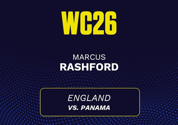 Marcus Rashford projected stats for Saturday, June 27, 2026.