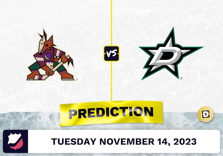 Coyotes vs. Stars Prediction and Odds - November 14, 2023