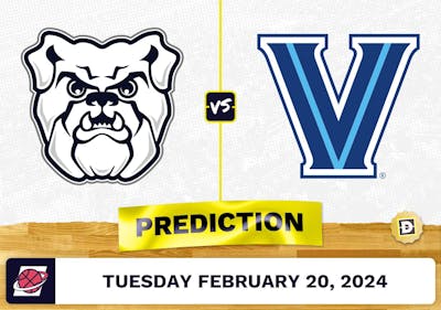 Butler vs. Villanova Prediction, Odds, College Basketball Picks [2/20/2024]