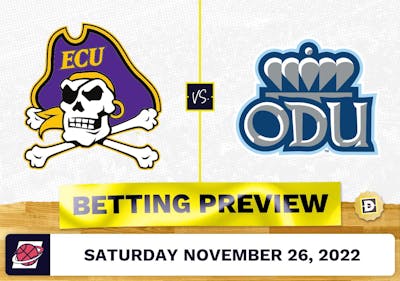 East Carolina vs. Old Dominion CBB Prediction and Odds - Nov 26, 2022