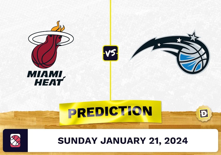 Miami Heat vs. Orlando Magic Prediction, Odds, NBA Picks [1/21/2024]