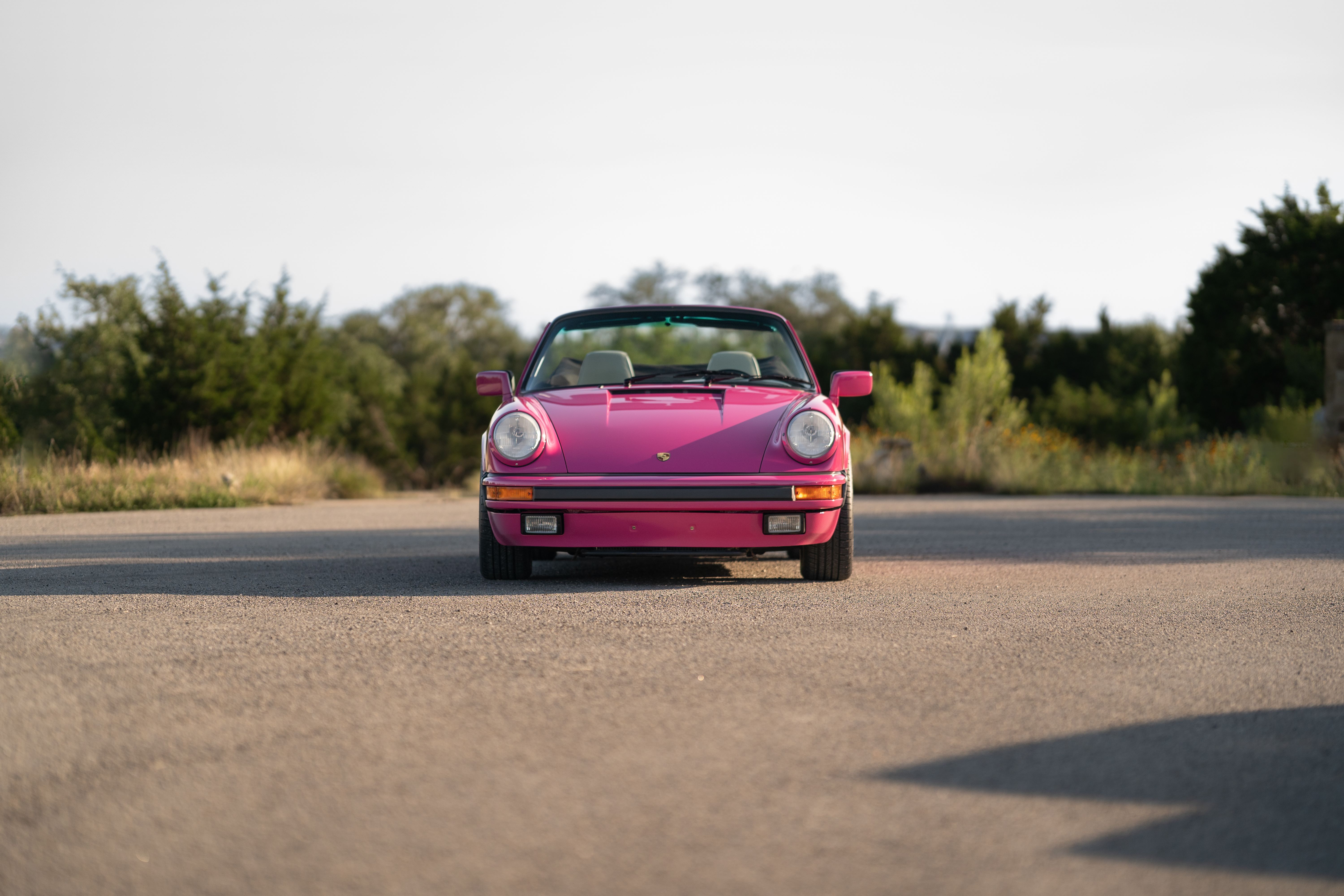 A custom painted 911 in Austin, TX.