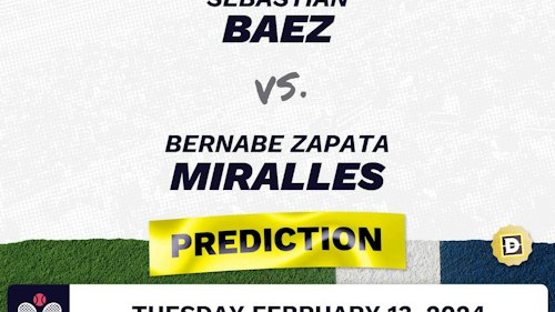Sebastian Baez vs. Bernabe Zapata Miralles Prediction, Odds, Picks for ATP Buenos Aires 2024