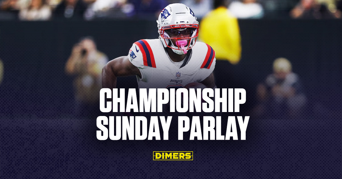Parlay these NFL Championship Sunday player props at +602 odds in Broncos-Patriots and Seahawks-Rams