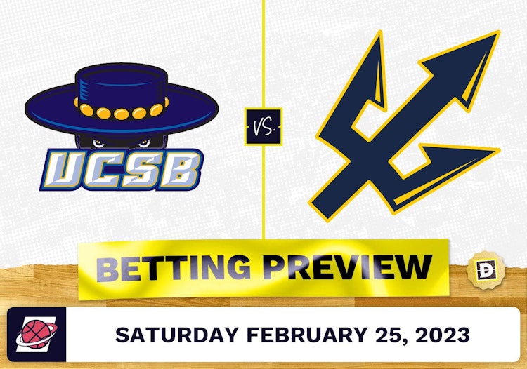 UC Santa Barbara vs. UC San Diego CBB Prediction and Odds - Feb 25, 2023