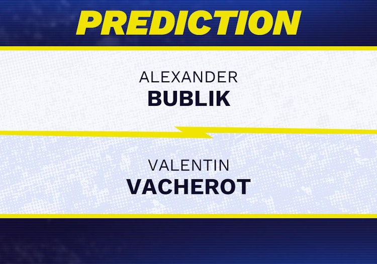 Alexander Bublik vs Valentin Vacherot Tennis Prediction.
