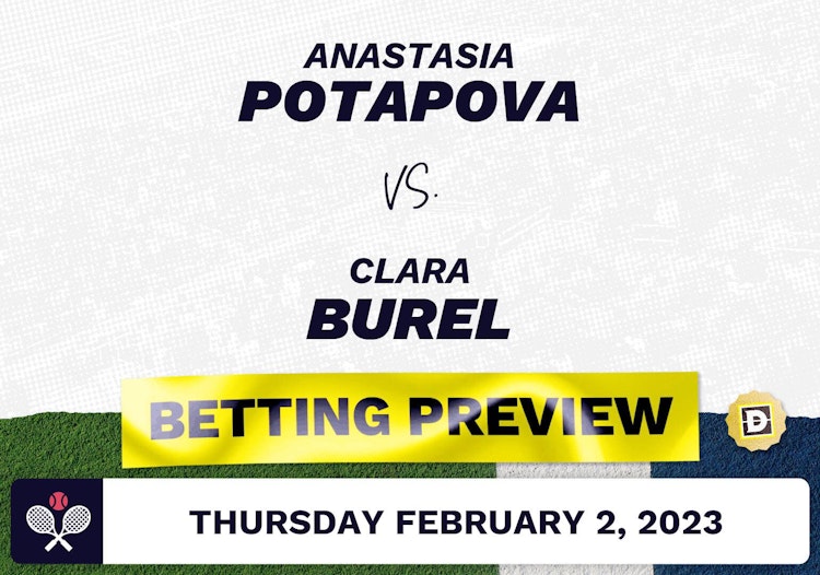 Anastasia Potapova vs. Clara Burel Predictions - Feb 2, 2023