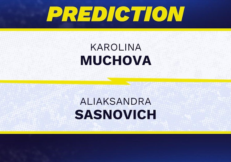 Karolina Muchova vs Aliaksandra Sasnovich Tennis Prediction.