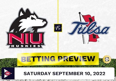 Northern Illinois vs. Tulsa CFB Prediction and Odds - Sep 10, 2022