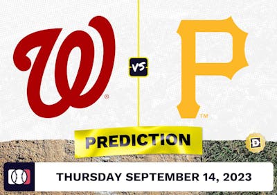 Nationals vs. Pirates Prediction for MLB Thursday [9/14/2023]