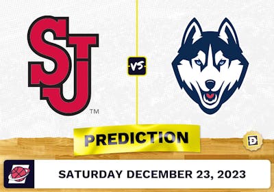 St. John's vs. Connecticut Prediction, Odds, College Basketball Picks  [12/23/2023]