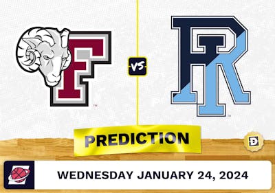 Fordham vs. Rhode Island Prediction, Odds, College Basketball Picks [1/24/2024]