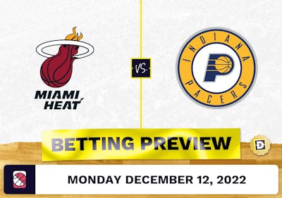 Heat vs. Pacers Prediction and Odds - Dec 12, 2022