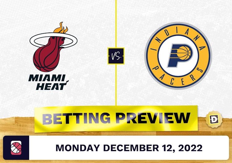 Heat vs. Pacers Prediction and Odds - Dec 12, 2022