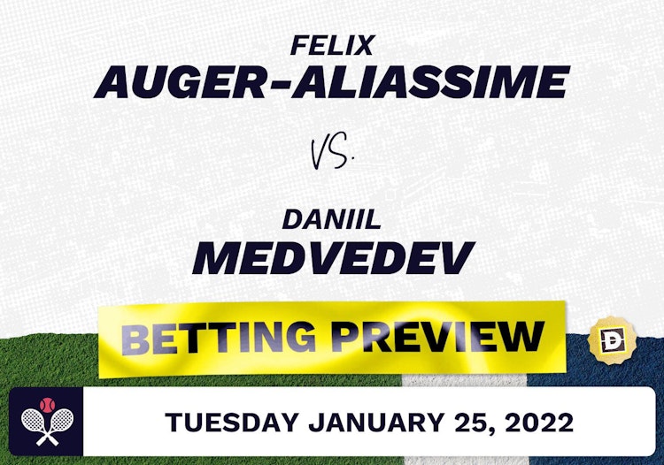 Felix Auger-Aliassime vs. Daniil Medvedev Predictions - Jan 26, 2022