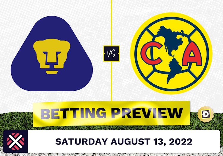 Pumas UNAM vs. Club America Prediction and Odds - Aug 13, 2022