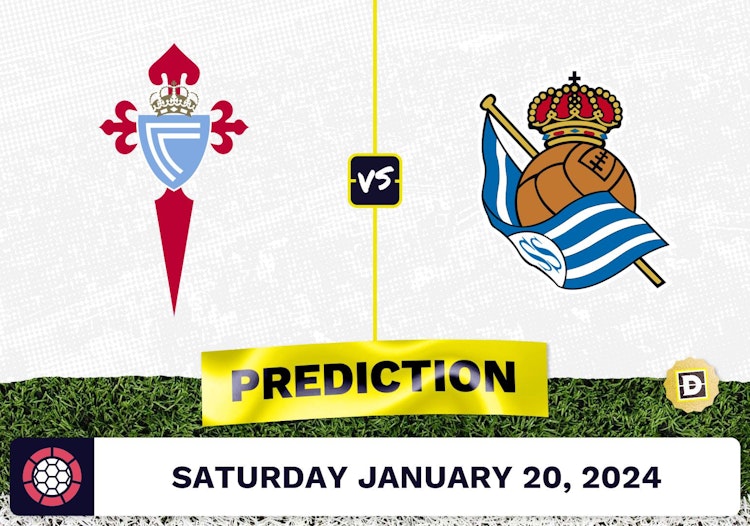 Celta Vigo vs. Real Sociedad Prediction, Odds, La Liga Picks [1/20/2024]