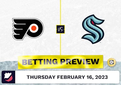 Flyers vs. Kraken Prediction and Odds - Feb 16, 2023