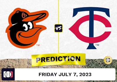Orioles vs. Twins Prediction for MLB Friday [7/7/2023]