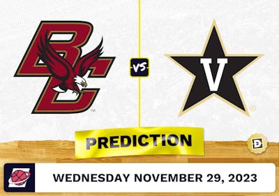 Boston College Boston College vs. Vanderbilt Vanderbilt Basketball Prediction - November 29, 2023