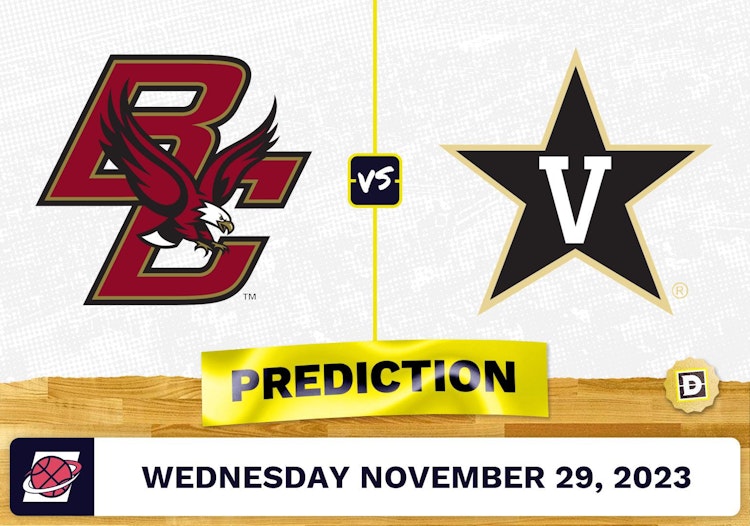 Boston College Boston College vs. Vanderbilt Vanderbilt Basketball Prediction - November 29, 2023