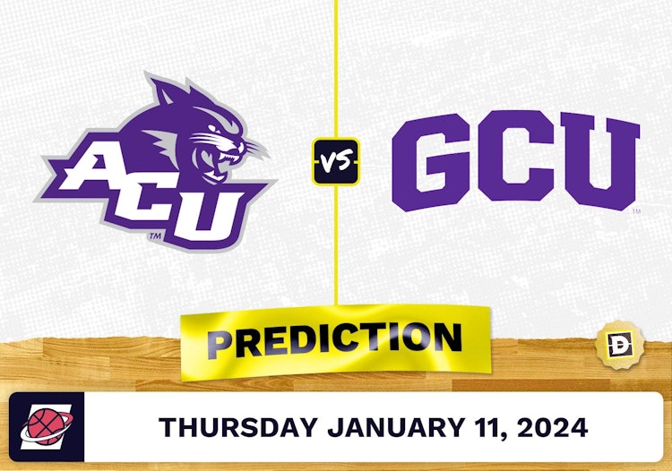 Abilene Christian vs. Grand Canyon Prediction, Odds, College Basketball Picks  [1/11/2024]