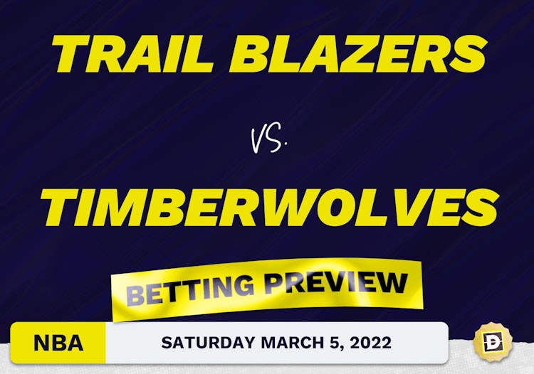 Trail Blazers vs. Timberwolves Predictions and Odds - Mar 5, 2022