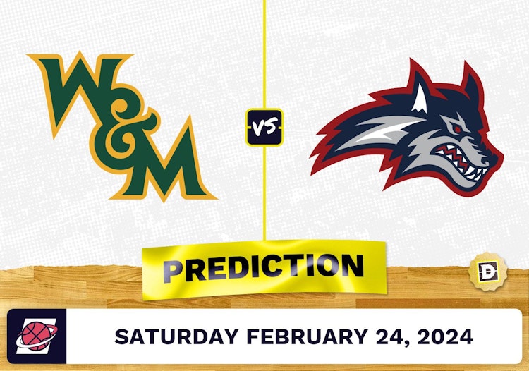 William & Mary vs. Stony Brook Prediction, Odds, College Basketball Picks [2/24/2024]