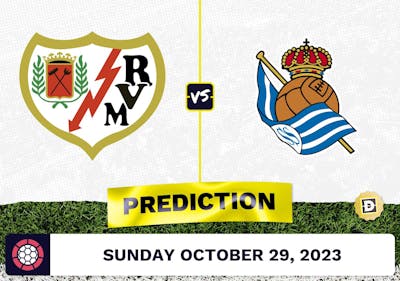 Rayo Vallecano vs. Real Sociedad Prediction and Odds - October 29, 2023