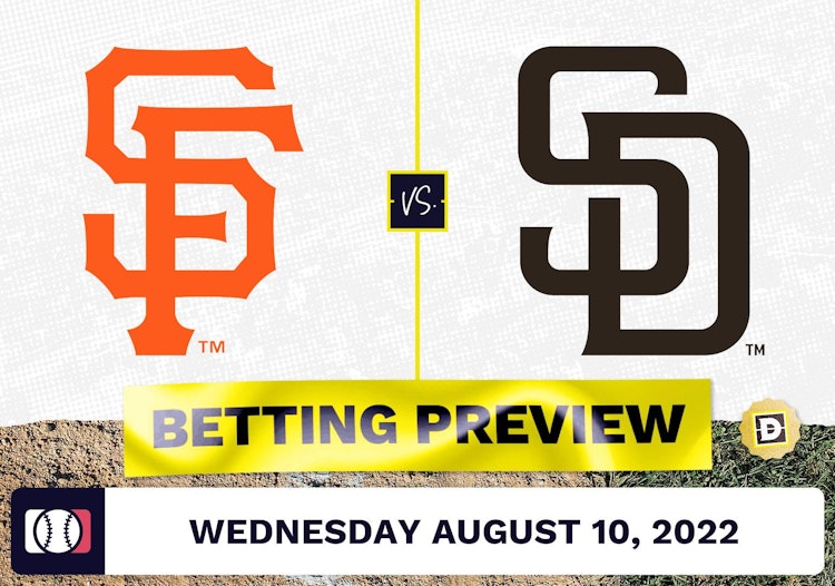 Giants vs. Padres Prediction and Odds - Aug 10, 2022