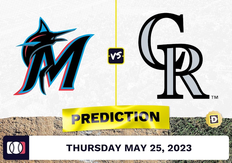Marlins vs. Rockies Prediction for MLB Thursday [5/25/23]