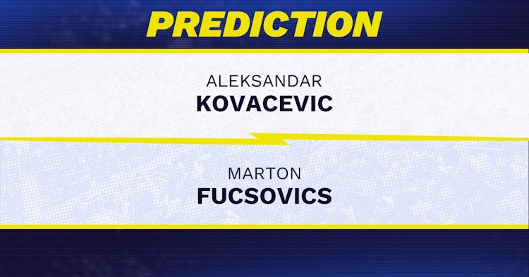 Aleksandar Kovacevic vs Marton Fucsovics Tennis Prediction.