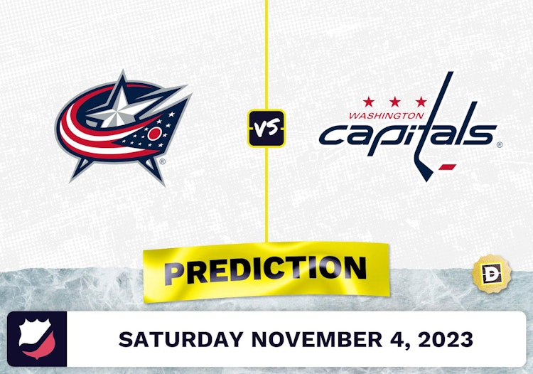 Blue Jackets vs. Capitals Prediction and Odds - November 4, 2023