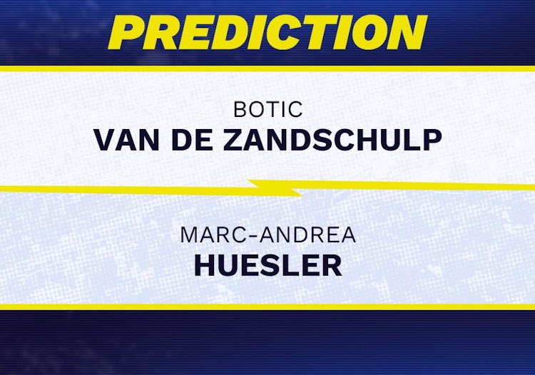 Botic Van de Zandschulp vs Marc-Andrea Huesler Tennis Prediction.