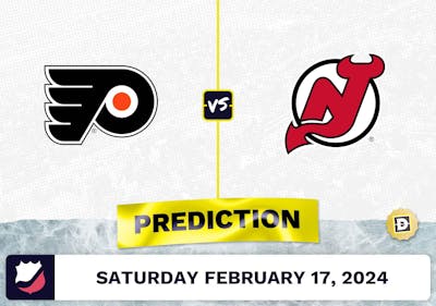 Philadelphia Flyers vs. New Jersey Devils Prediction, Odds, NHL Picks [2/17/2024]