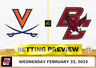 Virginia vs. Boston College CBB Prediction and Odds - Feb 22, 2023