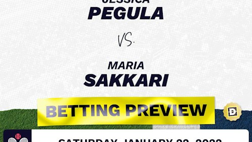 Jessica Pegula vs. Maria Sakkari Predictions - Jan 22, 2022