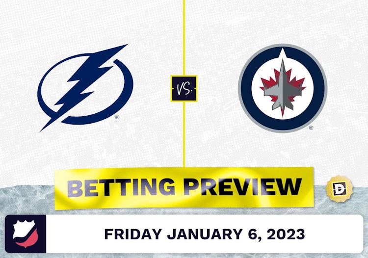 Lightning vs. Jets Prediction and Odds - Jan 6, 2023