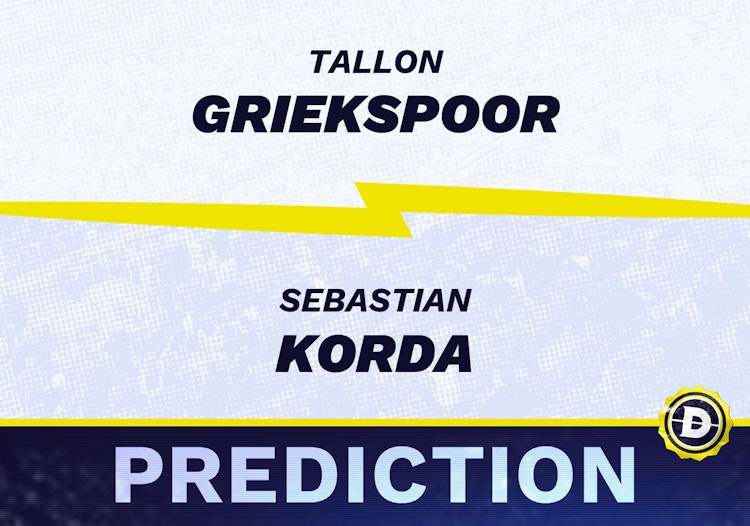 Tallon Griekspoor vs. Sebastian Korda Prediction, Odds, Picks for ATP Libema Open 2024