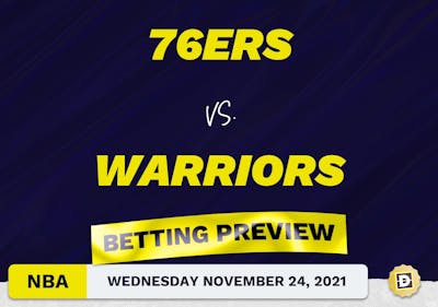 76ers vs. Warriors Predictions and Odds - Nov 24, 2021
