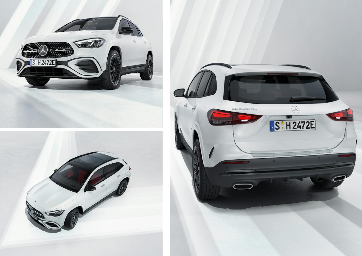 Das Exterieur des Mercedes GLA.