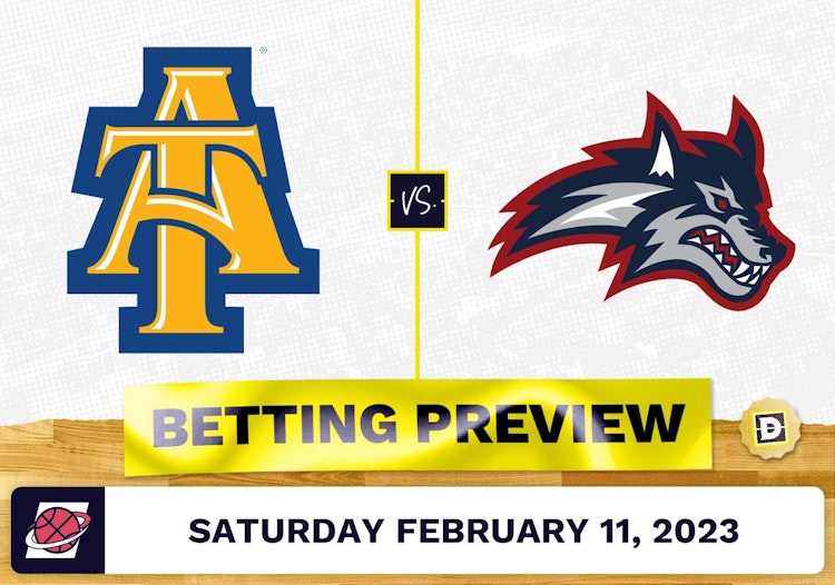 North Carolina A&T vs. Stony Brook CBB Prediction and Odds - Feb 11, 2023