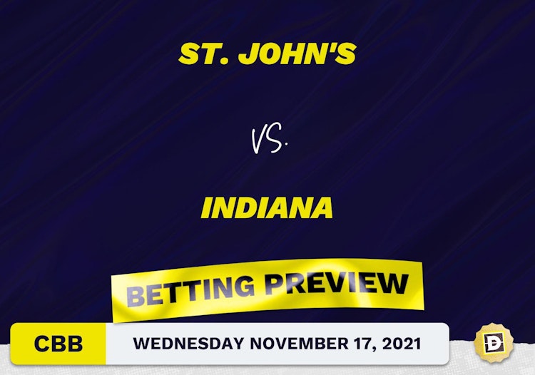 St. John's vs. Indiana CBB Predictions and Odds - Nov 17, 2021
