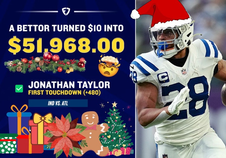 Man Scores $52,000 Payday on Christmas Eve with First Touchdown Parlay