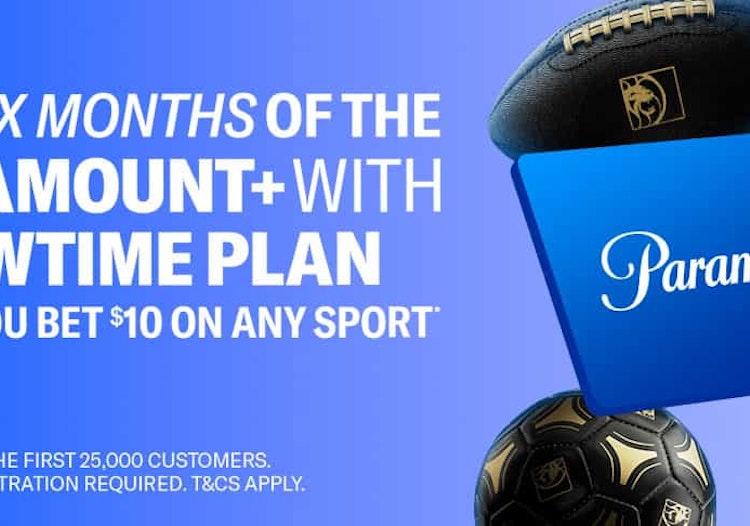 Get 6 Months Of The Paramount+ With SHOWTIME Plan When You Bet $10 On Any Sport.