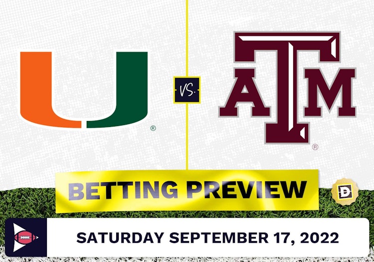 Miami Florida vs. Texas A&M CFB Prediction and Odds - Sep 17, 2022