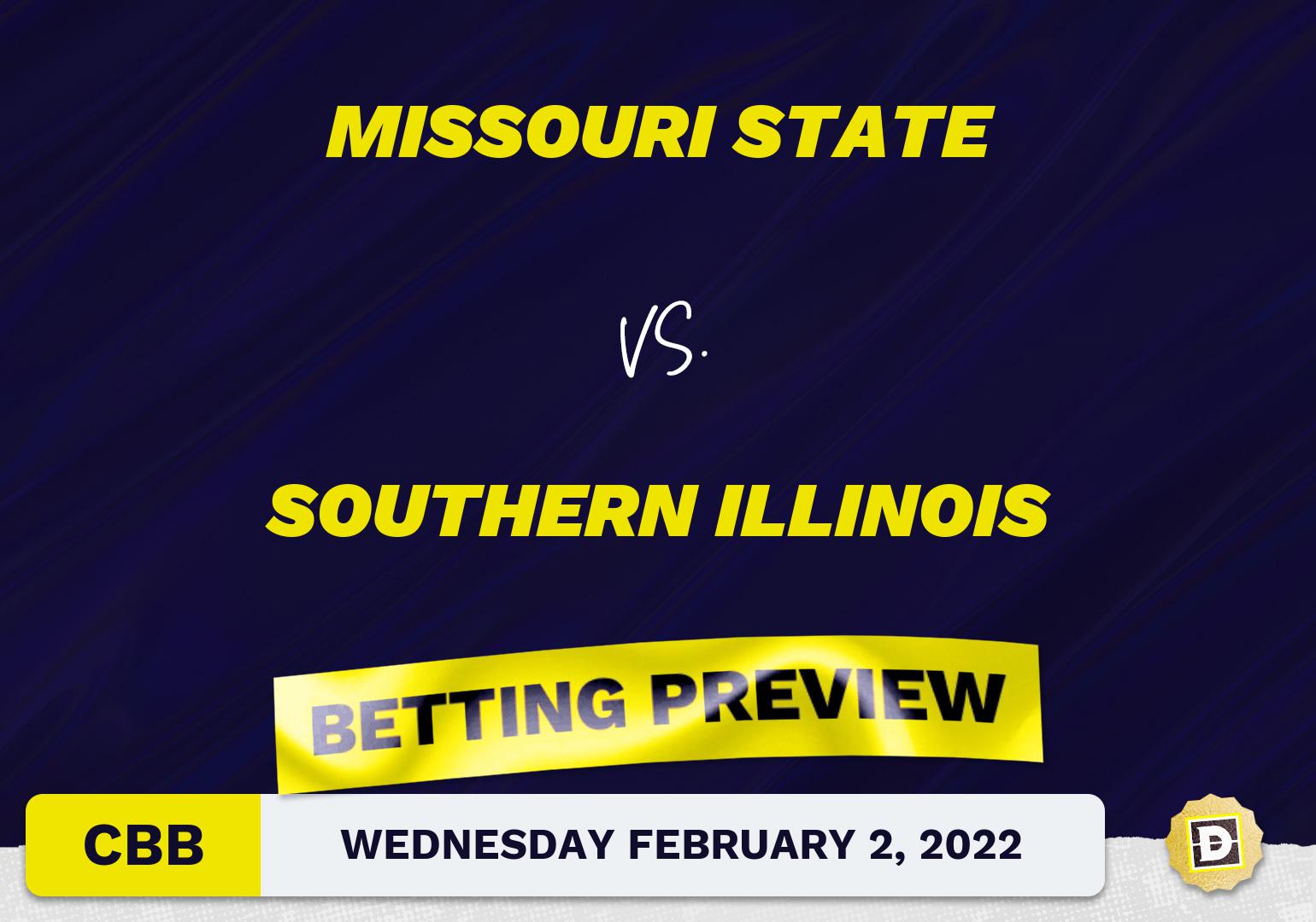 Missouri State vs. Southern Illinois CBB Predictions and Odds - Feb 2, 2022
