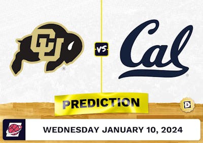 Colorado vs. California Prediction, Odds, College Basketball Picks  [1/10/2024]